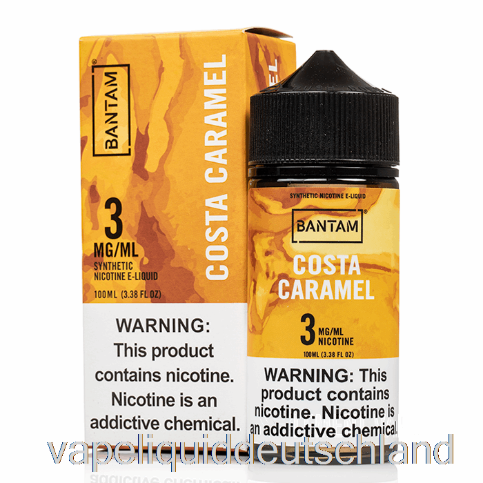 Costa Caramel - Bantam Vape - 100 Ml 0 Mg Vape Deutschland